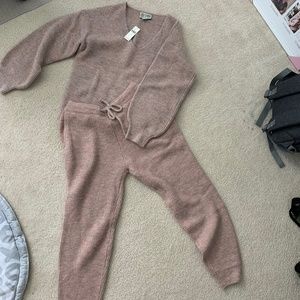 Anthropologie sweater set